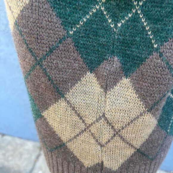Vintage Argyle Sweater Vest in Small Preppy Academia Unisex - Picture 7 of 7